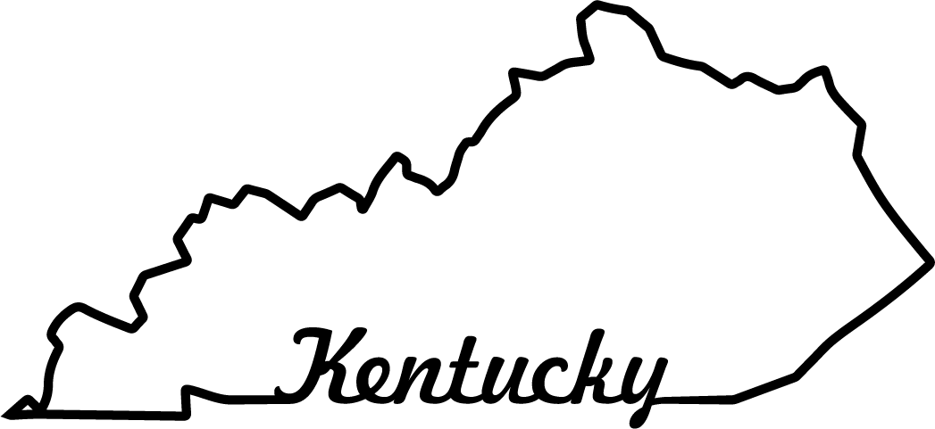 Kentucky Outline Map